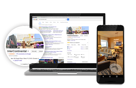 BÚSQUEDAS DE HOTELES EN GOOGLE